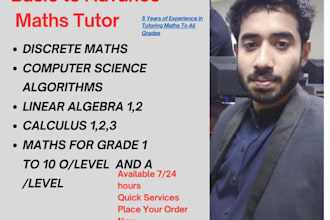 tutor calculus linear algebra discrete math