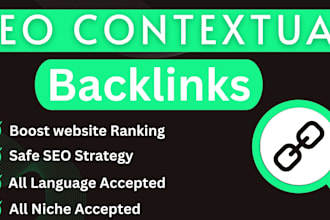 build 400 web 2 link building and 10k tier 2, tier 3 contextual backlinks