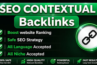 build 400 web 2 link building and 10k tier 2, tier 3 contextual backlinks