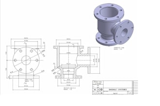 do 2d and 3d engineering drawings, product and parts drawing