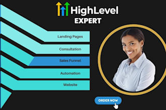 be sales funnel expert, sales page copywriter on kajabi, gohighlevel, systemeio
