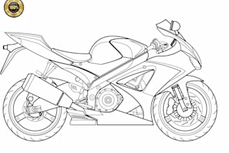 draw outline illustration line art image product sketch or manual vector tracing