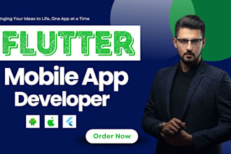 do flutter mobile app development android ios mobile app dart flutter developer