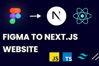 convert figma to nextjs, react, tailwind, shadcn, typescript
