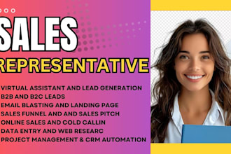 be your sales representative sales closer sales consultant telemarketer sales
