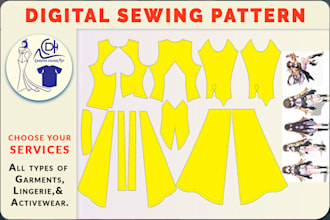 be digital sewing pattern maker for apparel and garments