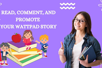 read wattpad, engage wattpad, comment and promote wattpad story
