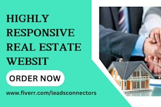 build real estate lead idx realtor directory website landing page residential
