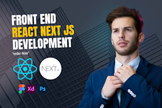 your expert front end developer for javascript react nextjs