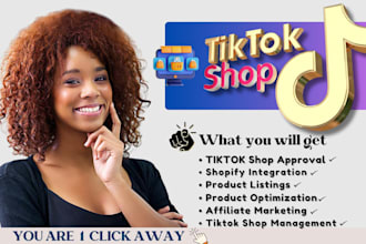 set up tiktok shop, manage tiktok shop, tiktok marketing