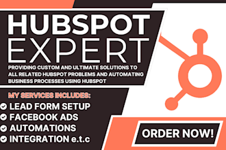 do hubspot webhook api zapier integration meta facebook lead ads form automation