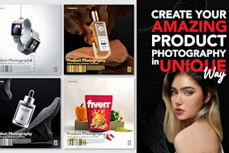 do stunning product photography with ai