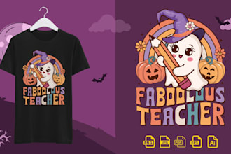 create halloween t shirt designs for etsy and pod