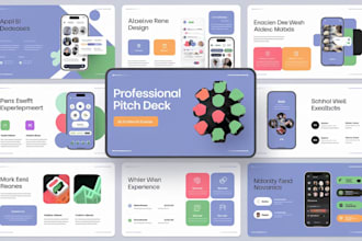 design a pitch deck powerpoint presentation