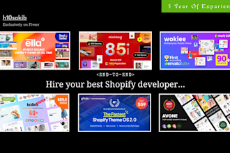 customize and update shopify theme, bug fix, custom code for your store