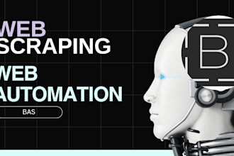 do web automation, web scraping, data extraction using browser automation studio