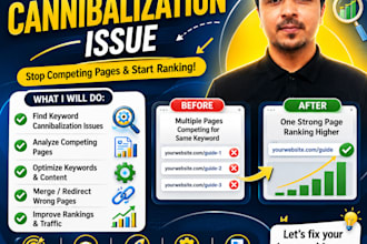 fix keyword cannibalization to boost your website ranking