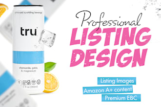 design amazon listing images product lifestyle infographic