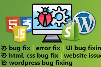 bug fixing services for wordpress websites