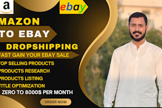 do amazon,walmart,ali express to ebay dropshipping top listings