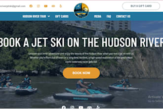 yacht website, boat booking, golfcart,bike website, cruise ship, jet ski website