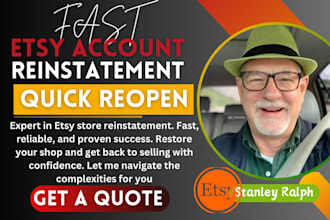 fast etsy reinstatement, appeal letter etsy suspension and etsy reopen