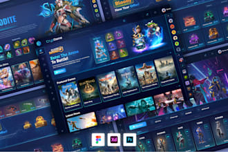 design game UI UX, crypto crash game, gaming website or app design in figma