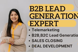 high ticket sales closer b2b sales lead pipeline sales representative