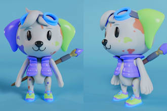 sculpt 3d toy, action figure, 3d kids build toy, printable for 3d printing