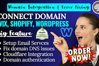 connect domain to any website wix, shopify, wordpress, squarespace in 5 minutes