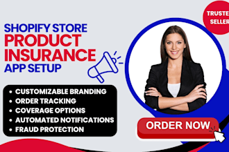 setup shopify product insurance parcel panel shippo navidium chargeflow app