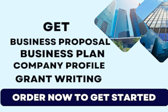 write converting business proposal, company profile business plan, grant writing