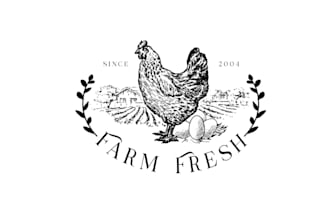 design egg farm logo