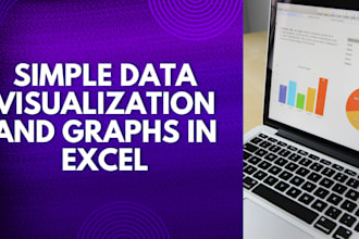 create simple data visualizations and graphs in excel