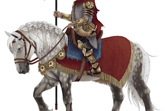 draw your tabletop dnd character in a fantasy style