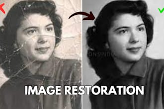 enhance, restore, repair, fix,colorize and upscale low quality images and photos