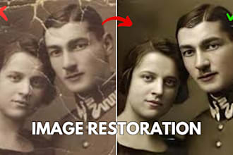 enhance, restore, repair, fix,colorize and upscale low quality images and photos
