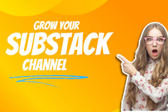 set up your substack page to gain real and organic audience