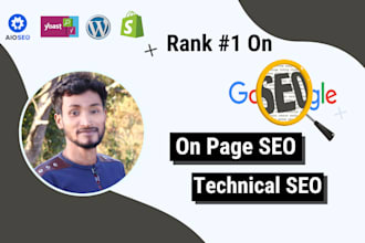 optimize website onpage technical SEO service  wordpress