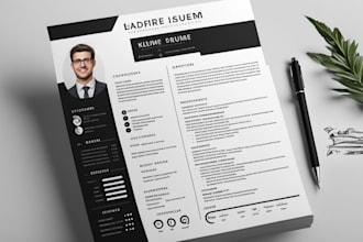 perform professional resume design and CV design