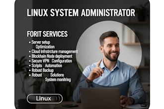 be your expert linux admin for cloud blockchain VPN and validator node