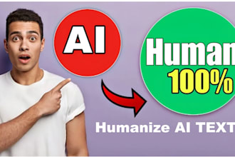manually edit and humanize ai text