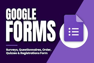 create google forms for surveys, quizzes, and data collection