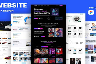 create nft marketplace website for you