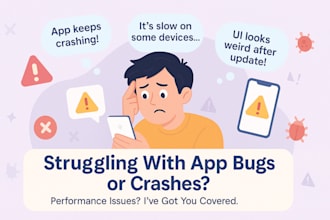 fix android app bugs and crashes in kotlin or java