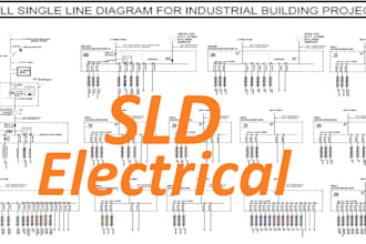 design electrical substation, layout, sld, lighting and power distribution