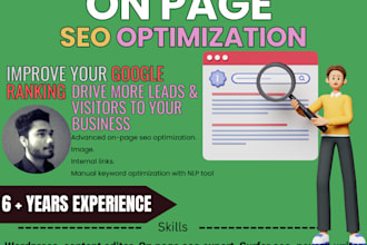 do advanced on page SEO optimization with semantic models nlp for blog posts