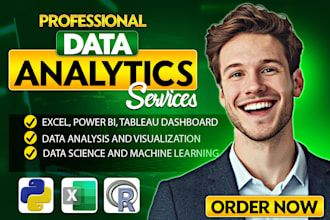 do data analytics, data visualization, excel power bi tableau dashboard projects