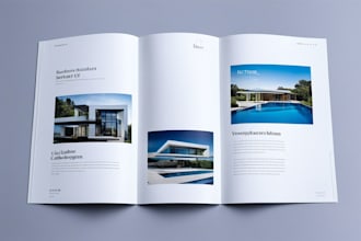design brochure, product catalog, booklet