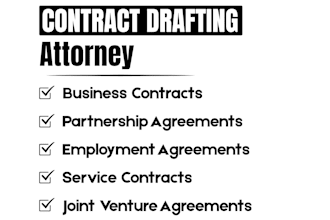 provide expert contract review and legal consultation